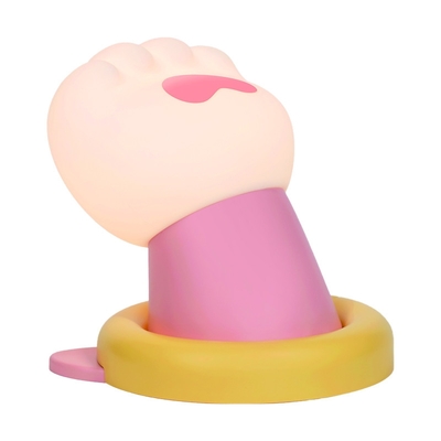 Pabrik Cute Sleeping Control CAT PAW USB Lampu Kamar Tidur Lampu Silikon Isi ulang Lampu Sentuh Lampu Silikon Malam