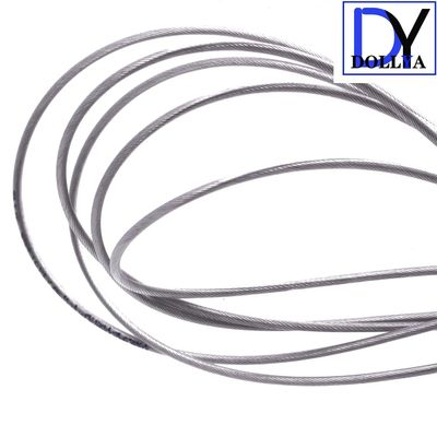 316 Baja tahan karat Balkon kisi tak terlihat dengan diameter 2,0 mm dan jarak kawat 5 cm