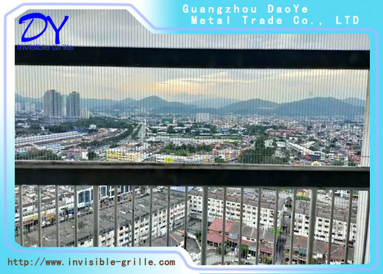 Keamanan yang tidak terlihat Grill penghalang perlindungan yang tidak terlihat yang dirancang sambil menjaga keharmonisan estetika