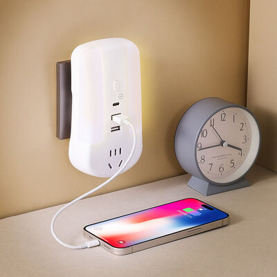 2 Port USB Portable Tabletop Power Socket Residential General Purpose Power Center Menawarkan Distribusi Daya di Meja