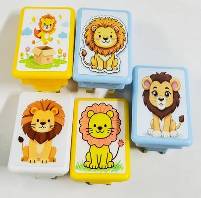 Cute Night Lamp Wall Mount LED Soft Glow Light Cocok untuk Kamar Tidur Anak-anak Dekorasi Kamar Anak