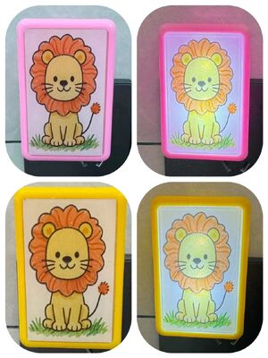 Lampu Tidur Colok Desain Lucu Bahan Dasar Plastik Memberikan Pencahayaan Malam yang Nyaman untuk Rumah dan Kantor