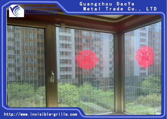 Modern Invisible Grill menambahkan Peran Memasukkan Jendela Sistem Anti-Pencurian Invisible Grills