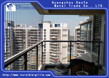 Nikmati Keselamatan Anak-Anak dengan Pemandangan Kota Seashore Valley Balcony Invisible Grille