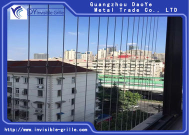 Desain Modern Multi Purpose Balcony Invisible Grille Easy Fire Escape
