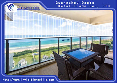 High Rise Apartments Invisible Grills Untuk Tampilan Bergaya Balkon Rumah
