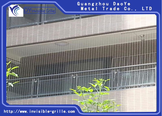 Lindungi Hewan Peliharaan Anak Untuk Menikmati Pemandangan Kota Seashore Valley Balcony Invisible Grille