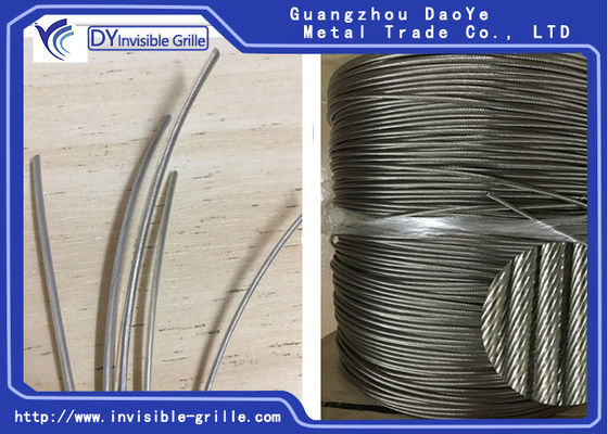 Kisi-kisi Tak Terlihat 304 Kawat Baja Tahan Karat Diameter 3.5mm Tahan Karat