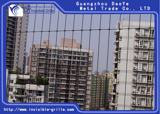 2mm Wire Safety Invisible Grill Dengan Lapisan Nilon