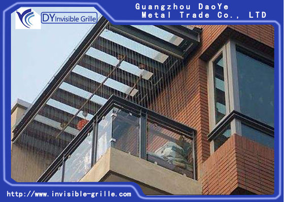 Standard Powder Coated 3mm Invisible Grill Untuk Windows