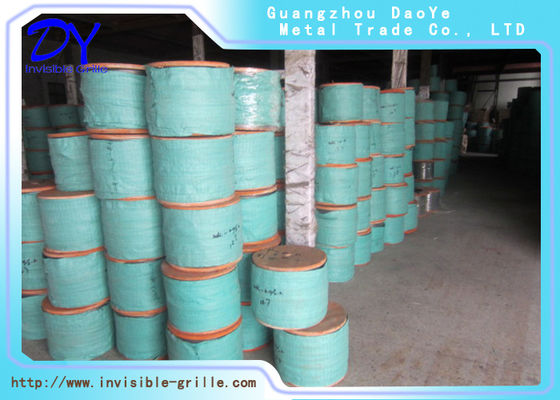 3.0mm 316 Kawat Stainless Steel Untuk Balkon Tak Terlihat Grille