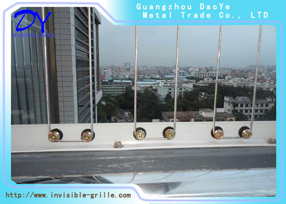 3 Meters / Set T3 Temper Invisible Safety Grill Untuk Balkon
