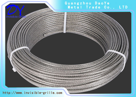 Kawat Tak Terlihat Stainless Steel 316 Putih Untuk Perlindungan Anjing
