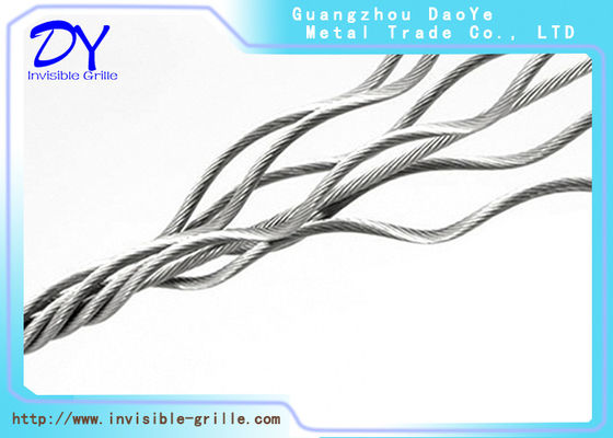 316 Stainless Nano Wire Anti Karat Panggangan Keselamatan Tak Terlihat 3.0mm