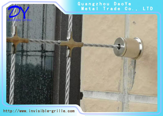20mm 316 Stainless Steel Wire Corridor Aksesoris Panggangan Tak Terlihat