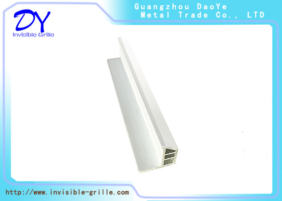 1.6mm Tebal Aluminium Rail Track Untuk Anak-anak Balkon Kisi-kisi Tak Terlihat