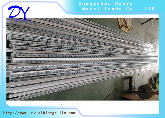 2.0mm Aluminium Rail Track AG3 Untuk Membangun Balkon Kisi-kisi Keselamatan Tak Terlihat
