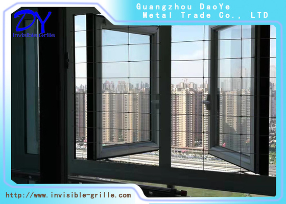 Sederhana Digunakan Dibuat Di China Modern Balcony Invisible Grille