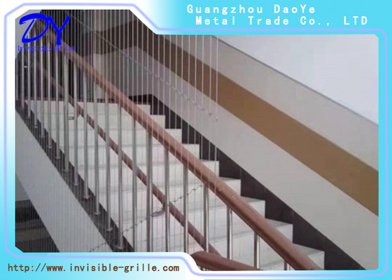 Jaring Perlindungan Keselamatan Grille Tak Terlihat Balkon Cerdas