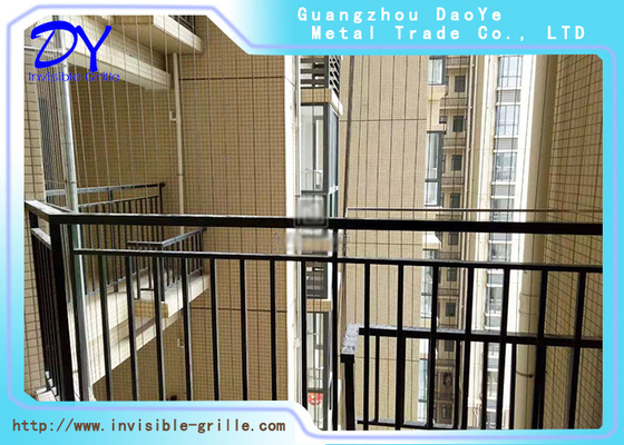 HDB Anti Karat Tetap Tali Kawat Stainless Steel Tak Terlihat Grille Diameter 3.0mm